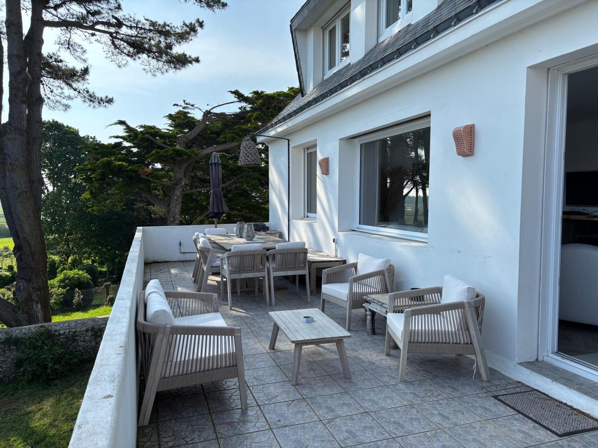 Villa Vieilles Vignes Vue Mer Billiers Zewnętrze zdjęcie